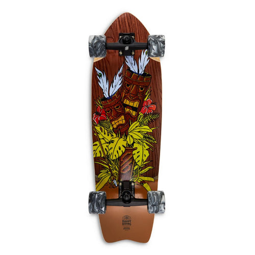 Skateboard Ghettoblaster Surfskate Tiki Token Mogano Fish tail 32 9.875