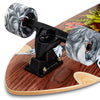 Skateboard Ghettoblaster Surfskate Tiki Token Mogano Fish tail 32 9.875