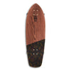Skateboard Ghettoblaster Surfskate Tiki Token Mogano 32 9.875