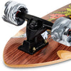Skateboard Ghettoblaster Surfskate Tiki Token Mogano 32 9.875