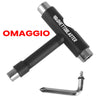 Skateboard Ghettoblaster per iniziare Barded Wire grey 7.87