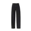 Pinko pantaloni donna pinko - estelle egg bull slegato - nero da donna