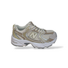 Sneakers bambino New Balance 530 beige bianche laccio