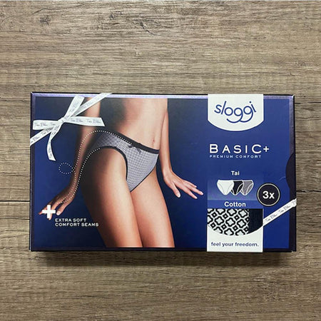 Sloggi Donna 3 Slip Gift Box Tai S21 - Passarelli Biancheria