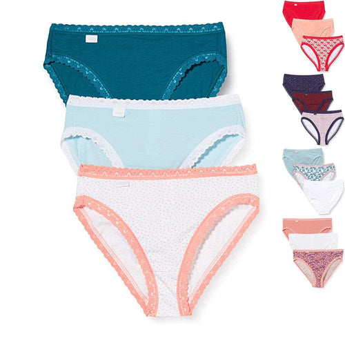 Sloggi Donna 24/7 Weekend Tai C3P 10198237 Confezione 3 Slip Tai S10 - Passarelli Biancheria