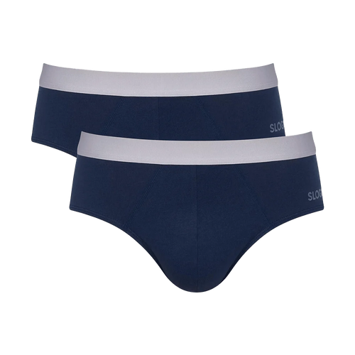 Sloggi Uomo Confezione 2 Slip GO ABC 2.0 Brief 10217985 S14 - Passarelli Biancheria