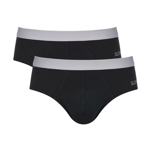 Sloggi Uomo Confezione 2 Slip GO ABC 2.0 Brief 10217985 S14 - Passarelli Biancheria