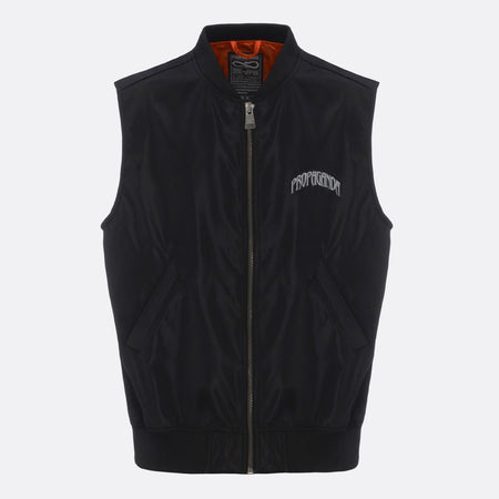 Smanicato Propaganda Triangle Cobrahm Sleeveless Bomber black