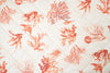 Trapuntino leggero copriletto in cotone imbottitura 100 GR Made in Italy CORALLI ROSSO