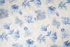 Trapuntino leggero copriletto in cotone imbottitura 100 GR Made in Italy CORALLI BLU