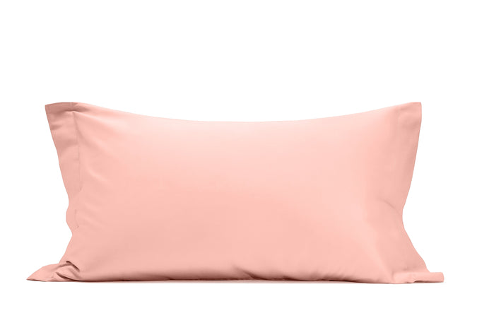 Completo Copripiumino in Raso di puro cotone Rosa - Vanita di raso
