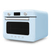 Smeg cof01pbeu forno combinato a vapore da appoggio azzurro, lucido estetica 50's style