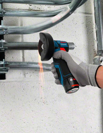 Smerigliatrice BOSCH GWS 12V-76 (Solo corpo + L-Boxx 102)