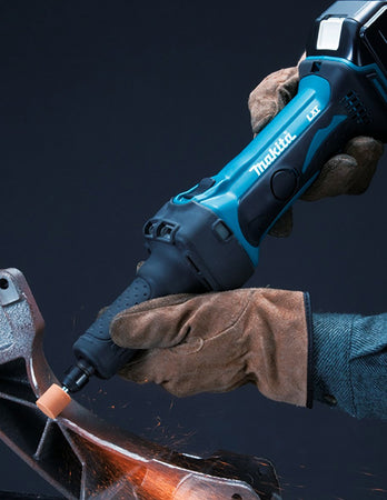 Smerigliatrice Diritta MAKITA DGD800RTJ (2 x 5,0 Ah + DC18RC + MAKPAC 2)