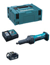 Smerigliatrice Diritta MAKITA DGD800RTJ1 (1 x 5,0 Ah + DC18RC + MAKPAC 2)