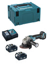 Smerigliatrice MAKITA DGA506RTJ (2 x 5,0 Ah + DC18RC + MAKPAC 3)