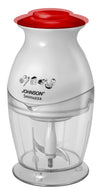 Minipimer 300W 0.8L Lame Acciaio Inox Bicchiere Salva Freschezza Trita Tritatore