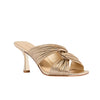 MICHAEL KORS scarpe con tacco donna michael kors - alessia mule sandal - oro da donna