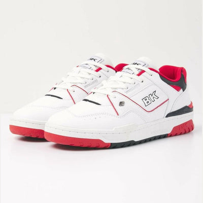 Sneakers BK Vendon white red balck