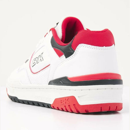 Sneakers BK Vendon white red balck