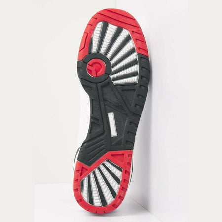 Sneakers BK Vendon white red balck