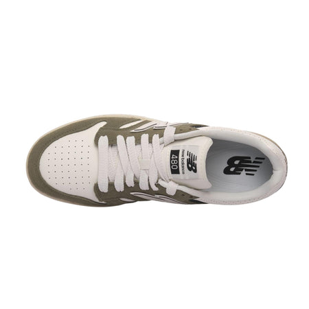 Sneakers New Balance 480 olive green white