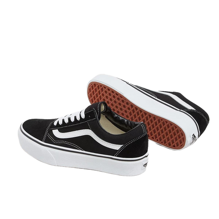 Sneakers Vans Old Skool Platform black white