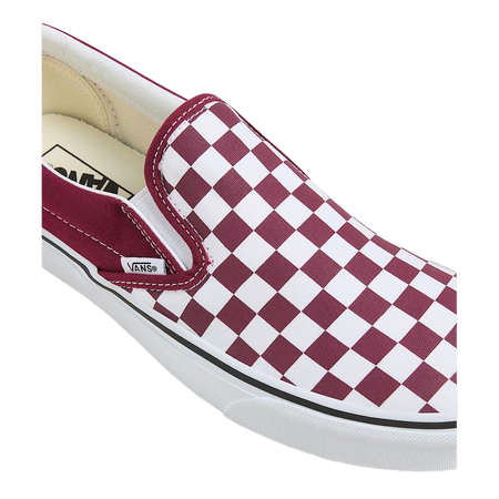 Sneakers Vans Slip-On bordeaux checkerboard