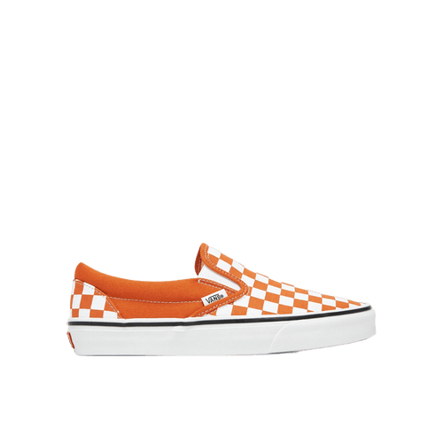 Sneakers Vans Slip-On orange checkerboard