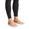 Sneakers Vans Slip-On orange checkerboard