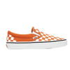 Sneakers Vans Slip-On orange checkerboard