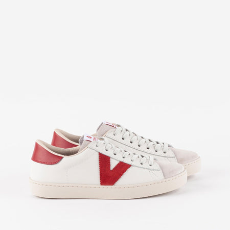 Sneakers Victoria Berlin Piel carmin