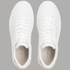 Sneakers in Pelle Bianche Scarpe Tommy Hilfiger con Dettaglio Beige