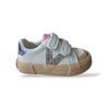 Sneakers bambina bianco pelle glitter rosa Victoria Tribu Scarpetteria Gica Trani
