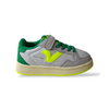 Sneakers bambino bianco pelle verde Victoria Smash Scarpetteria Gica Trani
