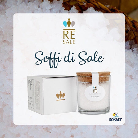 Soffi di Sale - Pregiatissimo sale Marino integrale di Trapani, Sicilia | Sosalt | 120g