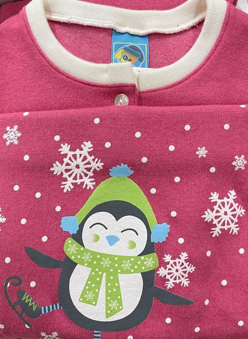 Soffici Colori Pigiama Invernale da Bimba in Caldo Punto Milano D20 - Passarelli Biancheria