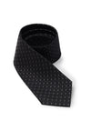 Dolce & Gabbana Cravatta con stampa geometrica in seta da uomo