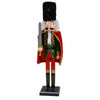 Soldatino schiaccianoci natalizio con bocca in movimento h 60 cm