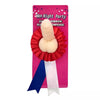 Spilla coccarda divertente con pisello in gommapiuma per la sposa alla festa hot di addio al nubilato sexy gadget per adulti 18+