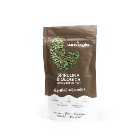 Spirulina Biologica Italiana Croccante, 50 gr