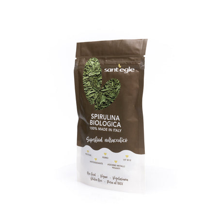 Spirulina Biologica Italiana Croccante, 100 gr