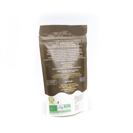 Spirulina biologica, 300 capsule da 360 gr
