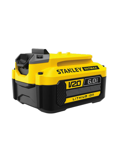 Stanley fatmax v20 batteria ricaricabile al litio stanley sfmcb206-xj 6 ah 18 v (1 unità) 5035048725047