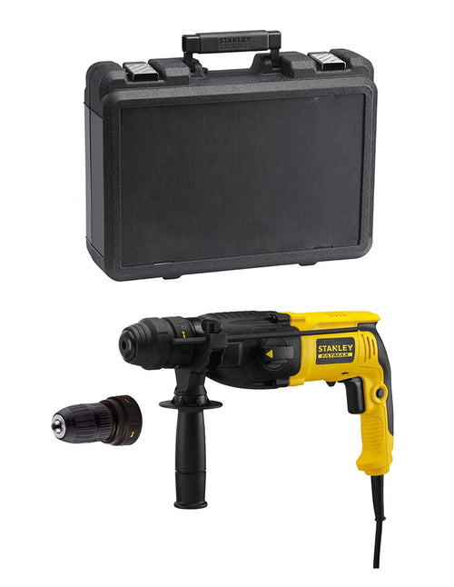 Stanley fatmax black&decker trapano tass. 800w fatm sfmeh210k 5035048725658