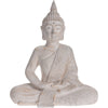 Statua decorativa in poli resina Buddha in meditazione per veranda e giardino