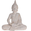 Statua decorativa in poli resina Buddha in meditazione per veranda e giardino