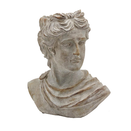 Statua decorativa vaso testa da giardino e veranda scultura greca Cemento
