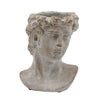 Statua decorativa vaso testa da giardino e veranda scultura greca Cemento