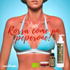 Kit Rossa come un Peperone, con olio di iperico e crema corpo bio